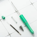 10 Pieces Bead Ballpoint Pens Cute Black Ink School Writing Supplies Beadable Pens for Drawing Office Teacher Students Classroom