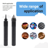 10Pcs Heavy Duty Hollow Punch Kit Set Gasket Leather Rubber Punching Diy Leathercraft Perforating Tools Herramientas Para