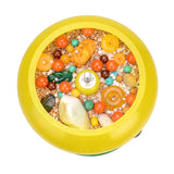2025 6 Inch Vibratory Tumbler Polishing Machine Jade Agate Grinder Vibrating Barrel Grinder
