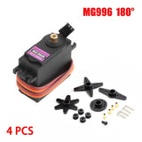 4PCS/lot 13KG 15KG Servos Digital MG995 MG996 Servo All Metal Gear for JR Car RC Model Helicopter Boat Arduino UNO DIY Wholesale