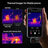 USB-C Thermal Imaging Camera for Android, 192x192 IR Resolution, Infrared Camera for Inspection & Diagnostics