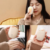USB Hand Heaters Portable And Compact Heating Warmer For Hands Women's Winter Accessories For Home Working Studying Traveling