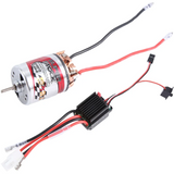 GW-540 Brushed Motor 29T & 320A ESC Brushed Motor Speed Controller With 2A BEC For 1/10 RC Off-Road Racing Car Truck Parts