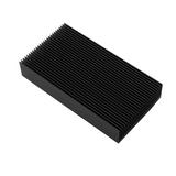 B27B Durable Silver Aluminium Radiating Fin Cooling Heatsink 80X27X150MM For LED Power Transistor Electrical Radiator Chip