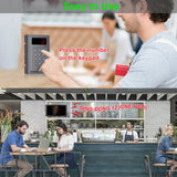 CK01 Wireless Guest Paging Queue Calling System Keypad for Restaurant Hospital