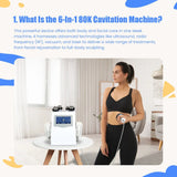 Professional Cavitation 80k Body Massagers Multi-Polar Radio Frequency Anti-Wrinkle Skin Rejuvenation Lift