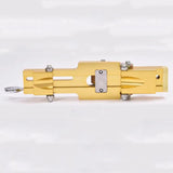 Welded edge cutting gas pipe shavings flange cutter 90-315mm manual PE pipe edge planer hot melt hip welding machine