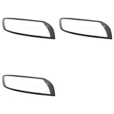 3X Car Headlight Lens Cover Headlamp Shell Lampshade For Volvo S40 2007-2012 Head Light Transparent Replacement Shell R