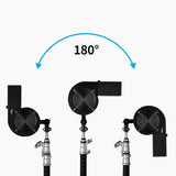 With Stepless Speed Adjustment - Model CF-01, Professional Studio Photography Hair and Fabric Wind Machine