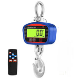 2T Digital LCD 2000kg Crane Scale Portable Electronic Heavy Duty Hook Crane Scales Industrial Peak Hold Weighing Meter Tools