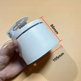 mini Outdoor Steering Gimbal Bracket Monitoring Camera Waterproof Intelligent Metal Gimbal DC 12V PELCOD-D 2400bps P/T bracket