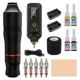 Wireless Tattoo Guns Full Kit Professional Permanent Makeup Devices Battery Tattoos Machine Set Portable Tattoos Machines Kits