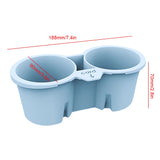 Beverage Bottle Bracket Antislip Drinks Support for TESLA Model 3 (Blue)