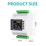 100/200/1000A Tuya WiFi Smart 3 Phase Energy Meter Protector with Overvoltage/Undervoltage/Current Protector Bidirectional Meter
