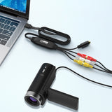 USB Video Capture Card VHS VCR TV DVD VHS To Digital Converter USB To AV Video Capture Adapter for /PC