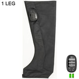 Air Compression Leg Massager Air Wrap Professional Presotherapy Recovery Boots with Chambers Rechargeable for Foot Therapy