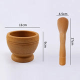 Pressing Garlic Mashed Garlic Mashing Pot Manual Mashing Medicine Pot Jujube PP Material Pounding Garlic Mortar Kitchen Grinder
