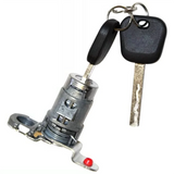 A42P-Left Front Door Lock Cylinder with 2 Keys 13590041 for Cadillac Escalade Chevrolet Blazer Camaro