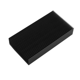 B27B Durable Silver Aluminium Radiating Fin Cooling Heatsink 80X27X150MM For LED Power Transistor Electrical Radiator Chip