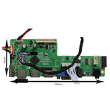 VGA USB LCD Controller Board With 10.4inch 1024x768 IPS Touch LCD Panel