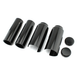 Upper Lower Fork Cover Tubes And Caps Kit Compatible With For  Davidson Dyna FXD 2006-2017