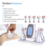 6 in 1 80k Cavitation Massager Machine Cellulite Removal Face Sculpting Tool Cavitation Rf Machine
