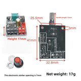 PWM Brushless Motor Speed Governor 4-Wire Fan Speed Controller With Switch DC8-24V 0-100% Duty Cycle Adjustable Motor Regulator