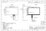 7 inch IPS LCD Display Screen 800*480 Resolution Color Screen RGB Interface Capacitive Touch 50 Pin