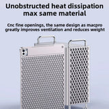 For 2024 IPad Pro 13-inch / (M4) 11-inch Aluminum Alloy Case with Aromatherapy Hollow Heat Dissipation