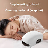 Hand Massager Heat Airbag Finger Joint Pain Relief 5Level Intensity Thermal Therapy Smart Pressure Sensors MultiChamber
