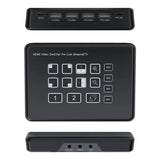 HDMI Video Dual Channel Mixer Switcher Capture Card Multi Camera Switching Platform Integrated Machine