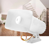 New XL- 112 130 DB DC 12V 30W Dual Tone Wired Horn Siren Burglar Alarm System Warning Althorn For Home Security