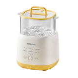 220V Electric Egg Boiler Breakfast Machine Multicooker Steamer Automatic Egg Cookers Home Egg Custard Steaming Cooker 300W