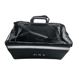 For Brompton Folding Bike Bags & Panniers Picnic Basket Storage Bag with Waterproof Cover Metal Mount