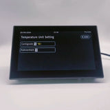7 Inch Landscape Touch Screen MK6L02 Convection Oven Controller Steaming Temperature Controller OEM/ODM Plastic