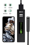 Wireless Endoscope WiFi Borescope Inspection Camera 1200P HD IP68 Waterproof Snake Camera with 8 LED For Android IOS Tablet PC