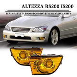 Front Bumper Lighting Fog Lamp For LEXUS Alteza IS200 IS300 1998-2005 Car Anti-Fog Lamp Day Running Light W/Bulb