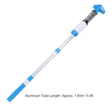 3 in 1 Handheld Pool Vacuum Cordless Rechargeable IPX7 1.5h Run Time Hot Tub Vacuum Cleaner with 3 Replace Heads for Sand Debris