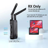 WL081 400m Wireless Wifi HDMI Extender Video Transmitter and Receiver for Camera Live Streaming TV Box Laptop PC To TV Projector