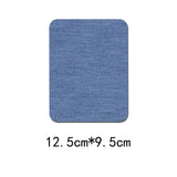 100pcs Denim Patches for Jean Clothing DIY Fabric Iron On Patches Appliques Repair Jeans Pants Elbow Knee Apparel