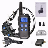 H883 Remote Walkie Talkie Dog Training Collar, Rechargeable, Shock, Vibration Beep Light  For 1/2/3 Dogs
