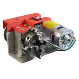 Miniature wood lathe with 4-jaw chuck with 775 motor