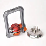 Miniature Metal U-Handle Bench Vise with Base - DIY Model Making Tool Kit