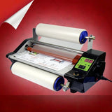 Four Rollers worker card office file laminator FM360 110v/220v laminating machin A3 paper laminating machine cold roll laminator
