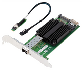 ! 82599-1SFP+M.2 10G for 82599 EN Chip Single Port Ethernet Network Adapter X520-DA1,Excluding 10G Fiber Optic