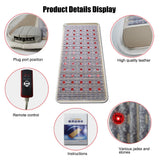 PEMF Infrared Mat Pad Red Light Photon Jade Stone Massage Pad Full Body Therapy For Muscle Relaxation Slimming Yoga Therapy