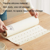 Silicone Electric Food Warming Mat Foldable Heating Tray with Auto Timer for Parties And Gatherings 110V/220V