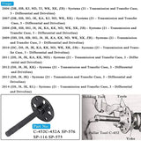 Companion Yoke Hub/Flange Puller Removal Specialty Tool For Miller C-452 SP-575 C-452A SP-116