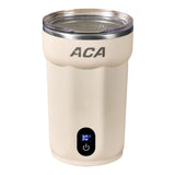 Mini Electric Portable Automatic Stirring Cup Smart Temperature & Battery Level Display 300ml USB-Charging Automatic Magnetic