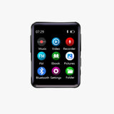 'Touchscreen multifunctIonal MP3 Player FM Radio,Hifi Sound Quality Built-in Speaker Support E-book Bluetooth FM Radio Video